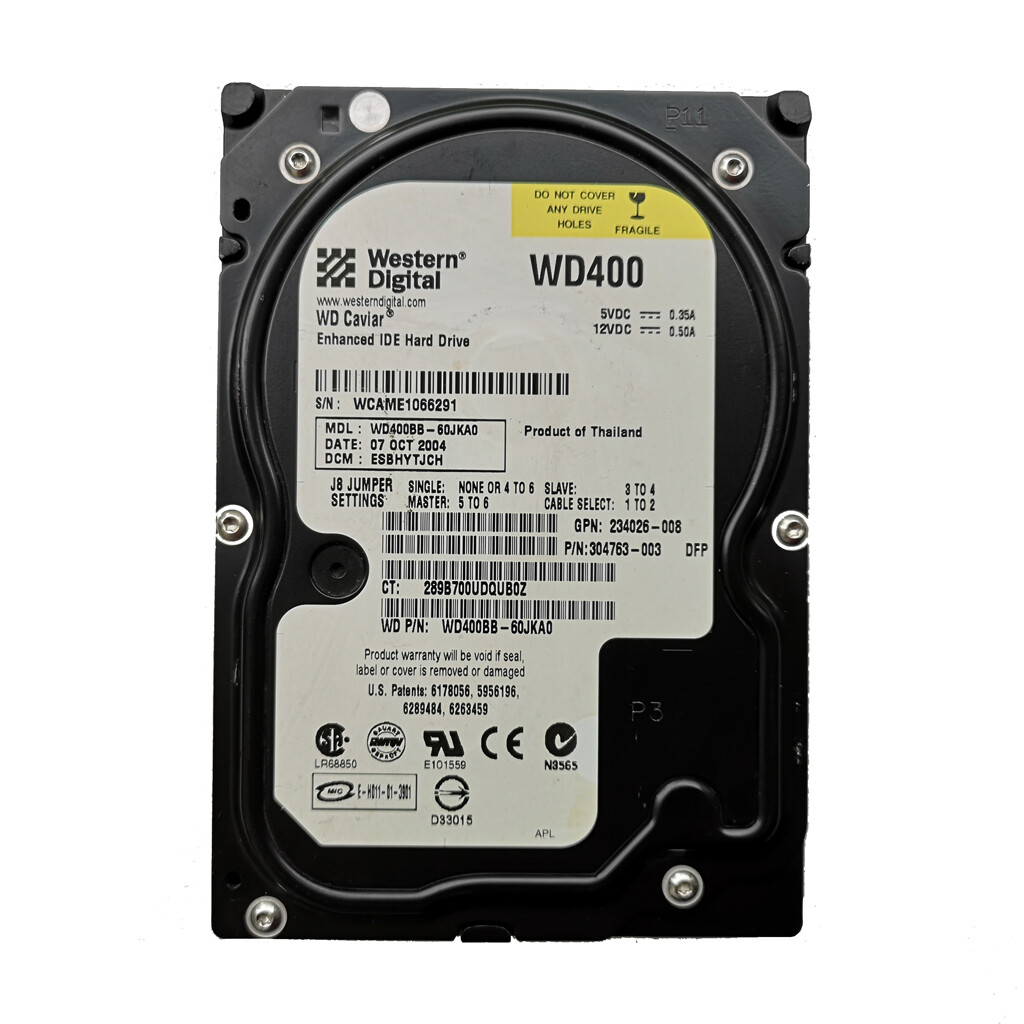 FOR FIT Western Digital 40GB WD400BB 7200RPM PATA IDE 3.5" Desktop HDD