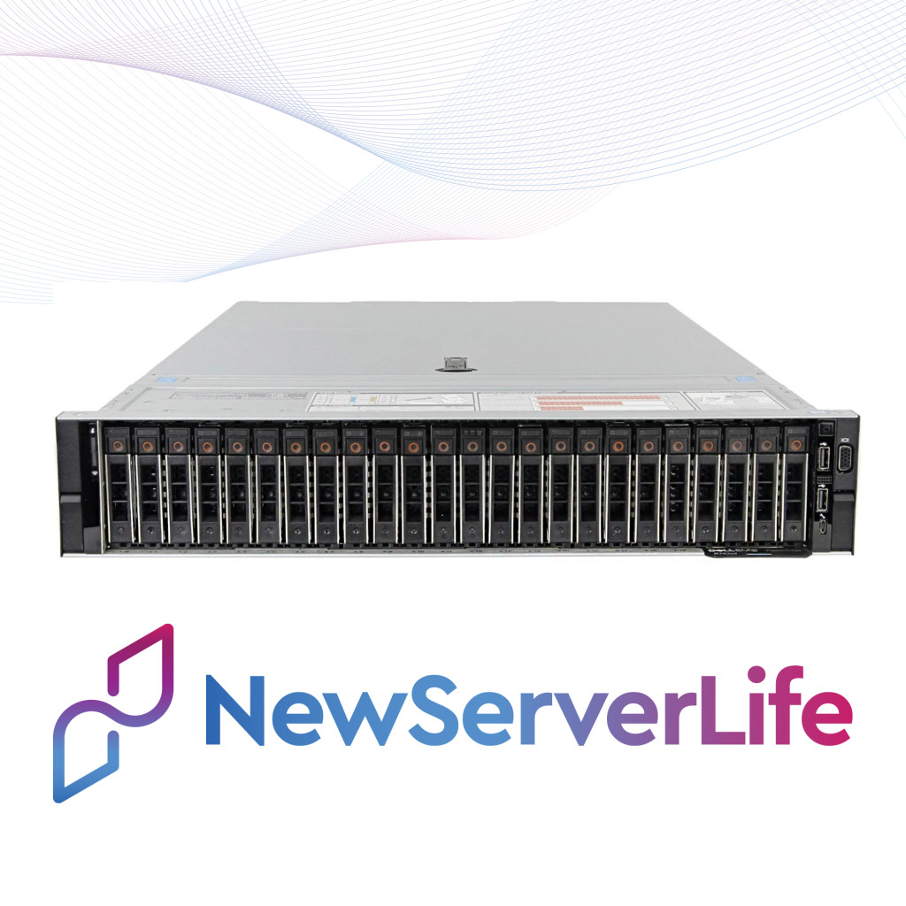 DELL R740xd 24SFF Server 2x Gold 6248 2.5GHz =40 Cores 128GB H730p 4xRJ45