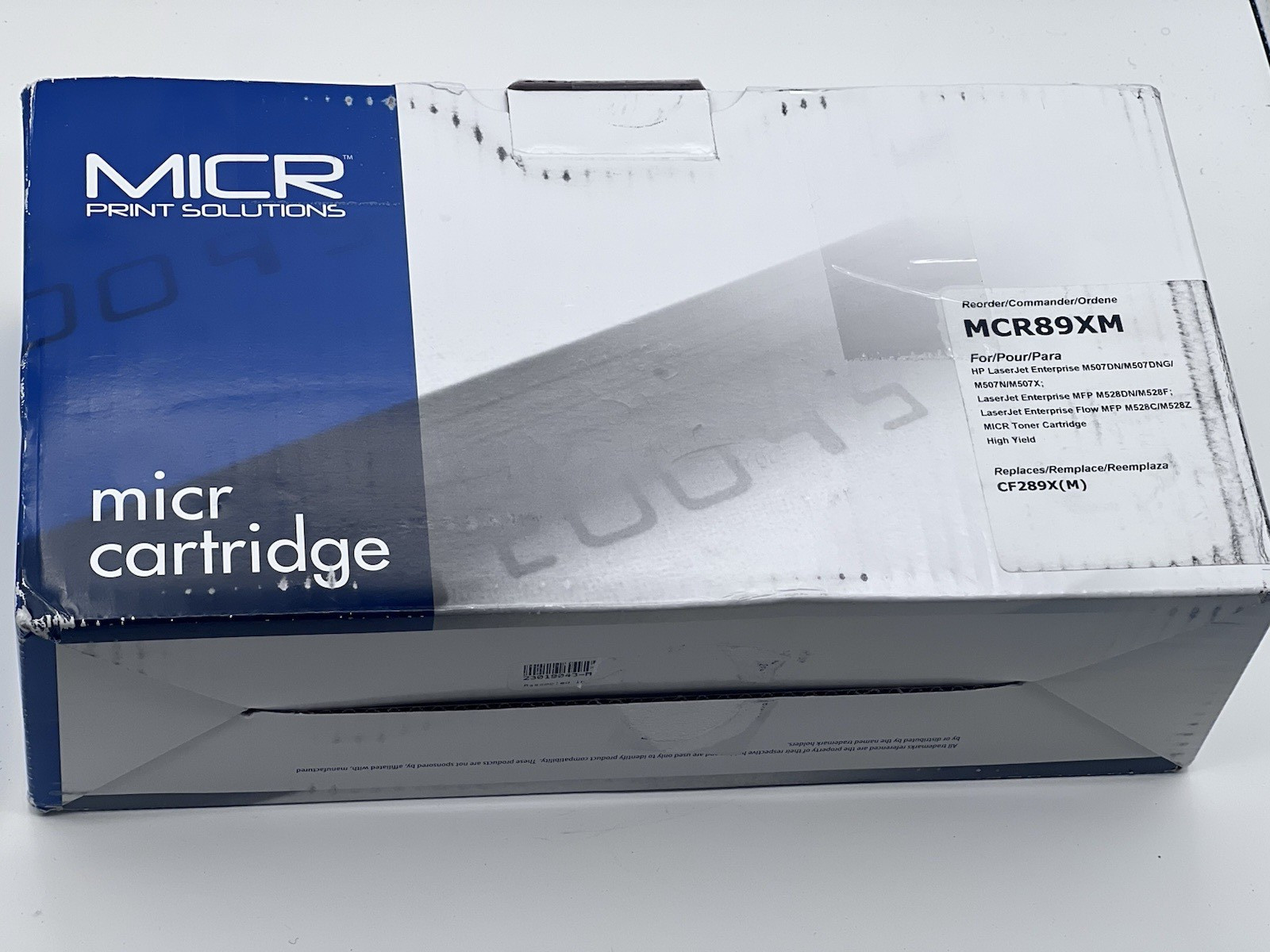 Micr Print Solutions MCR89XM  Toner, 18000 Page-yield, Black