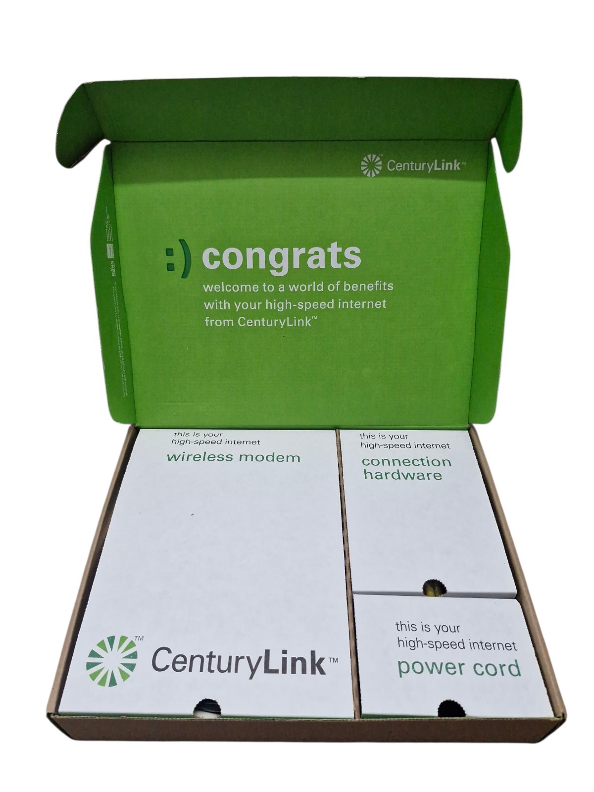 CenturyLink ActionTec C1000A Modem Wireless Router 4 Port Modem Hardware. 