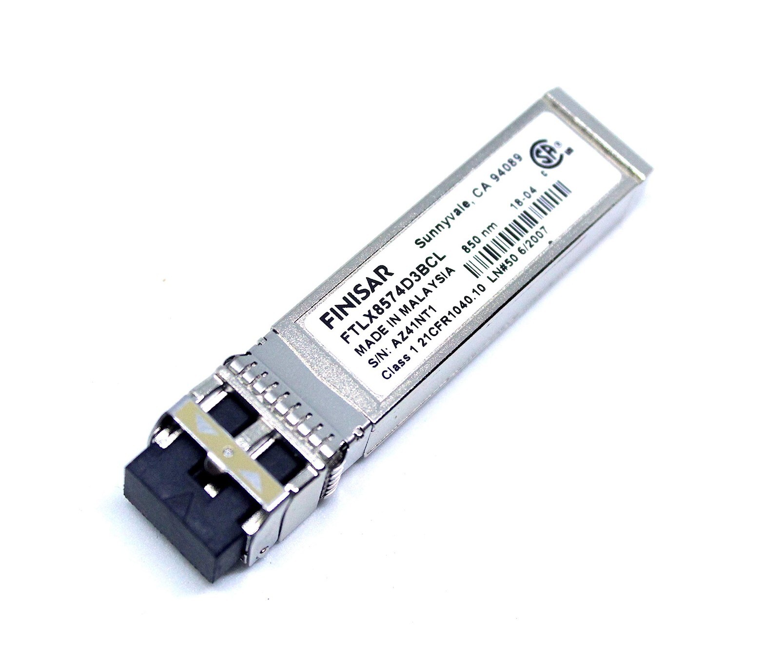FTLX8574D3BCL Finisar 10Gb/s 850nm Multimode 400m SFP+SR