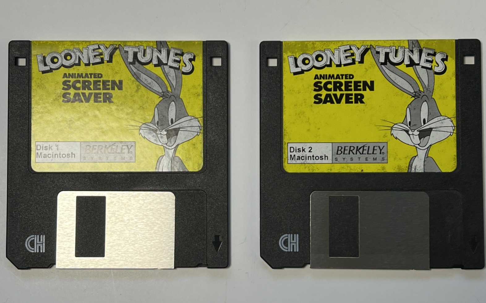 Looney Tunes Animated Screen Saver MAC 1995 Berkeley Systems 3.5" Floppy