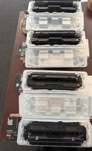 Genuine HP 414X High Yield Toner 4 pk W2020X W2021X W2022X W2023X New Open Box