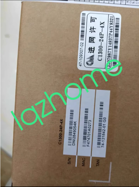 1PCS Cisco Switch C1300-24P-4X new via FedEx or DHL