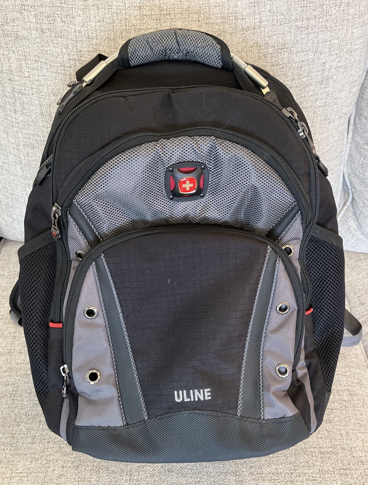 Swiss Gear Uline Laptop Notebook Tablet Backpack Black
