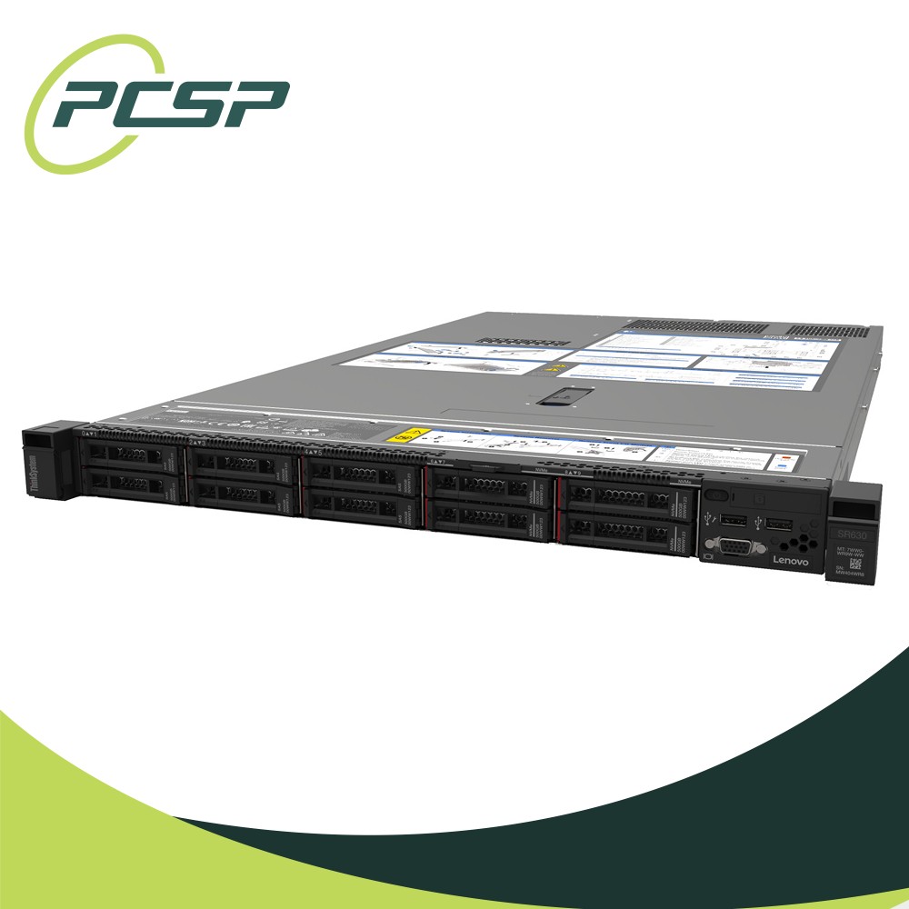 Lenovo SR630 V1 10B 2x Platinum 8180 32GB DDR4 R930-16i 10x Trays No HDD