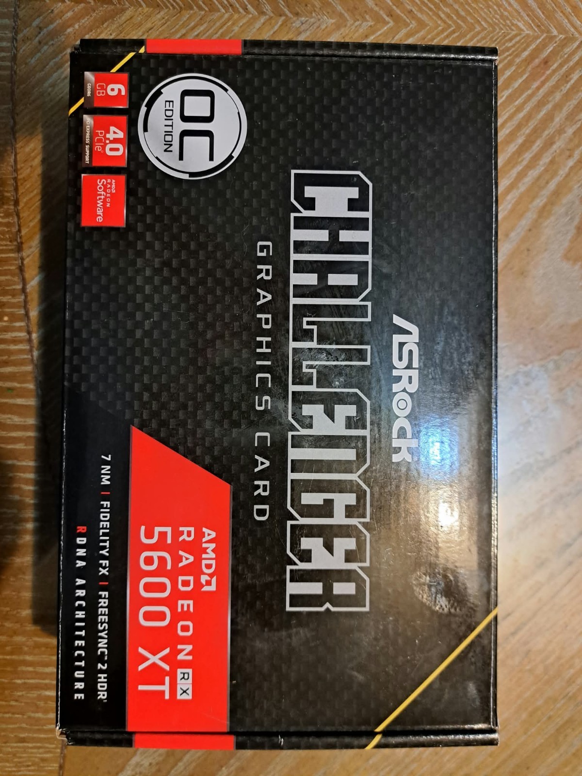 ASROCK CHALLENGER Amd radeon rx 5600 xt graphics card GDDR6 PCI Express 4.0