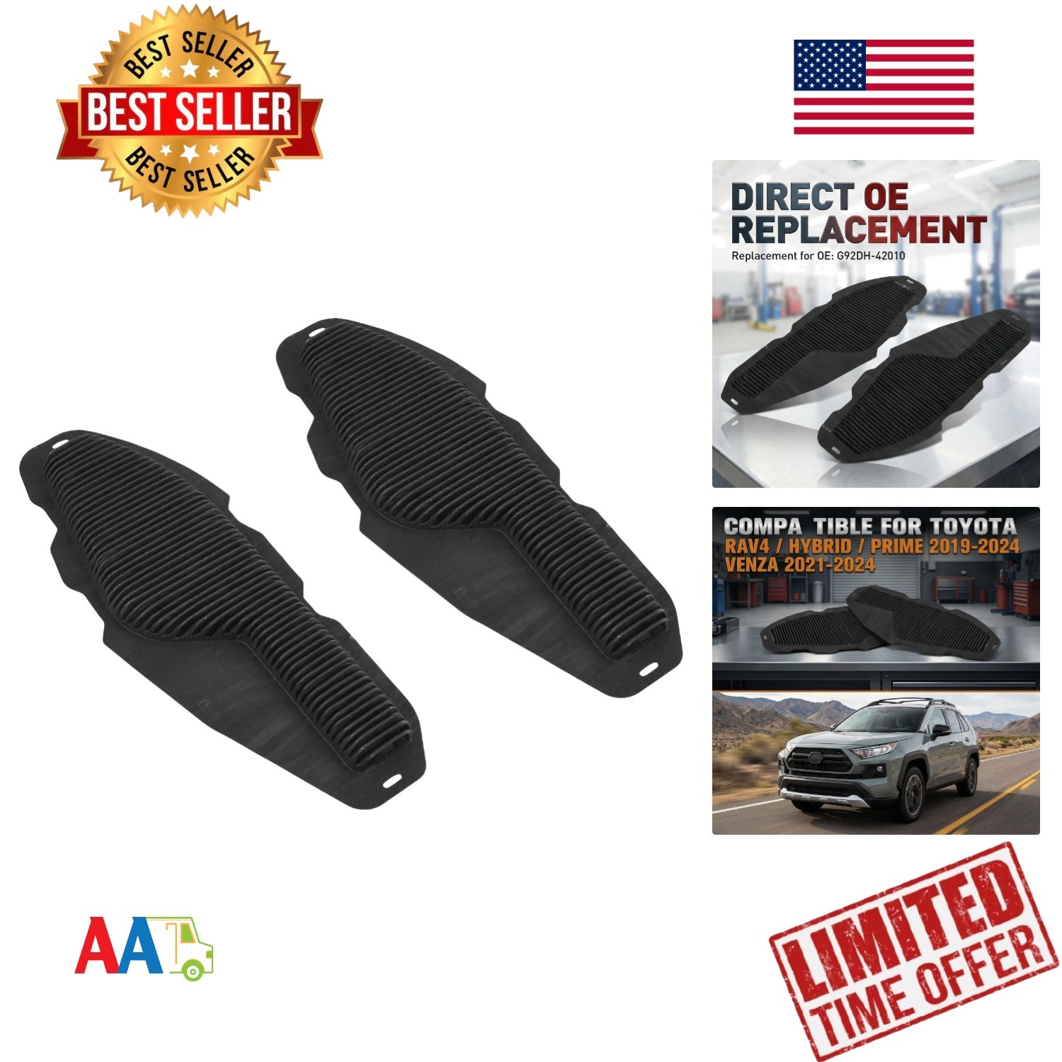 RAV4 Hybrid Venza HV Battery Air Filter G92DH-42010