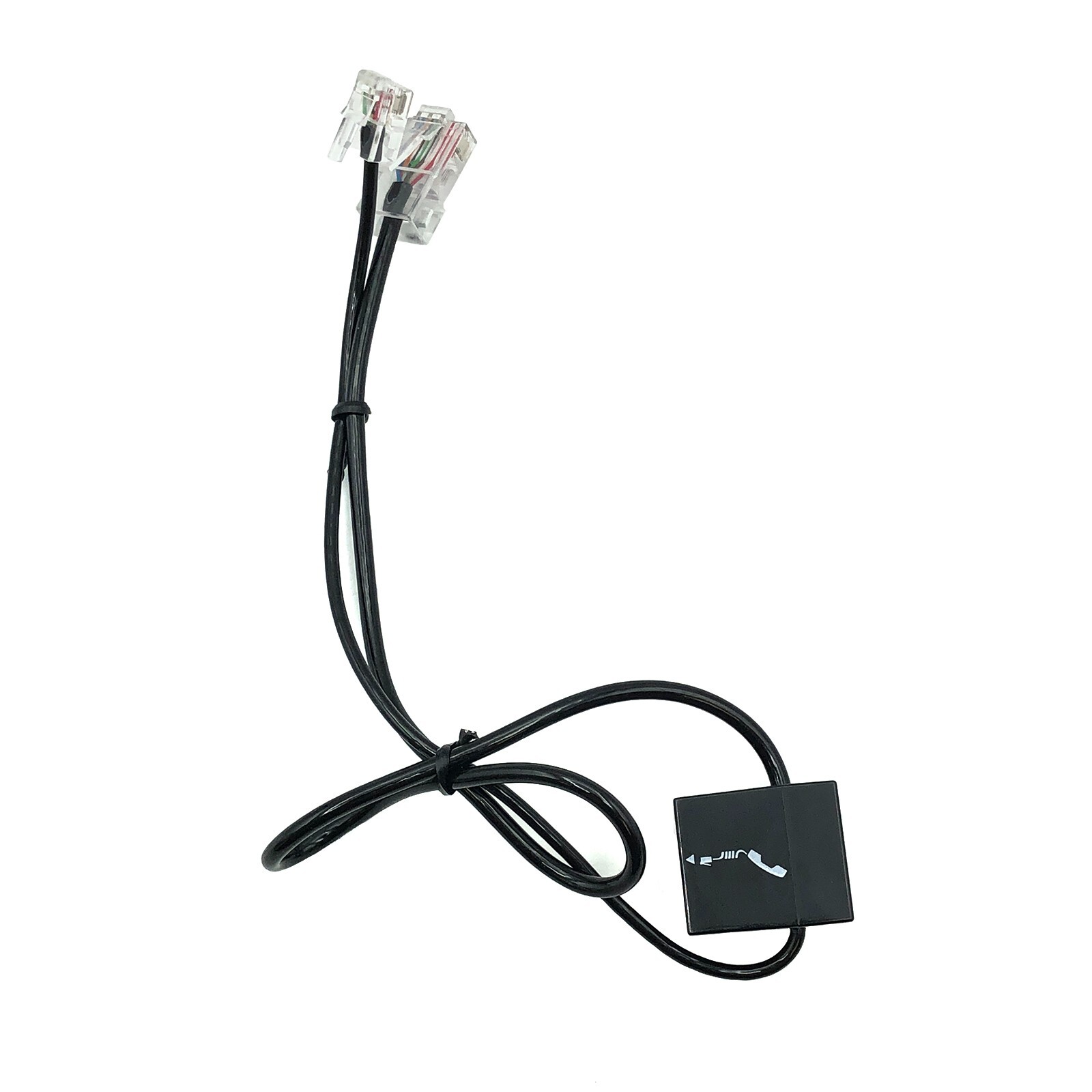Genuine Plantronics Telephone Interface Cable Connects for Telephone or Base