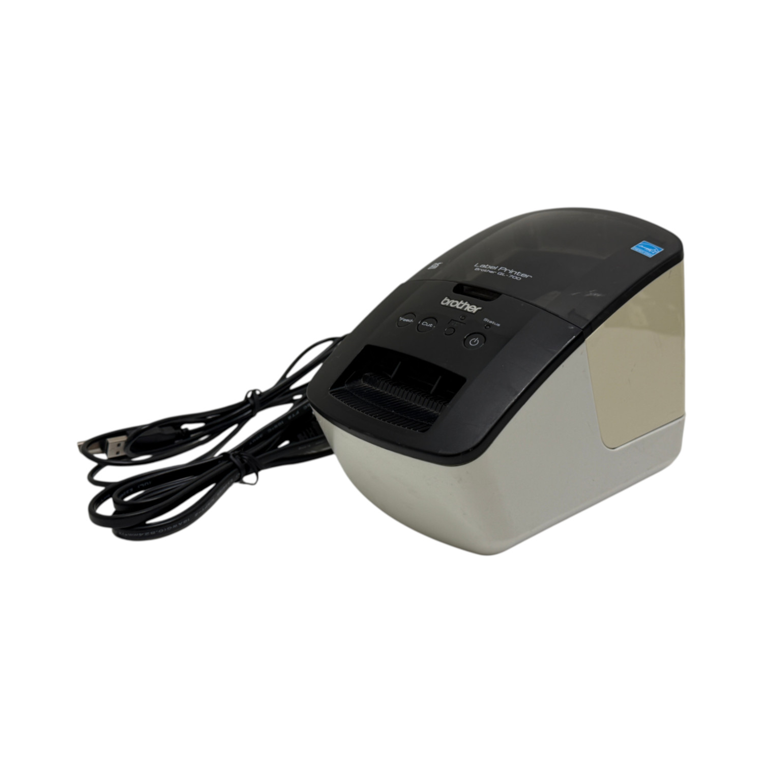 Brother QL-700 Thermal Label Printer USB Tested & Working w/ Power Cable & USB