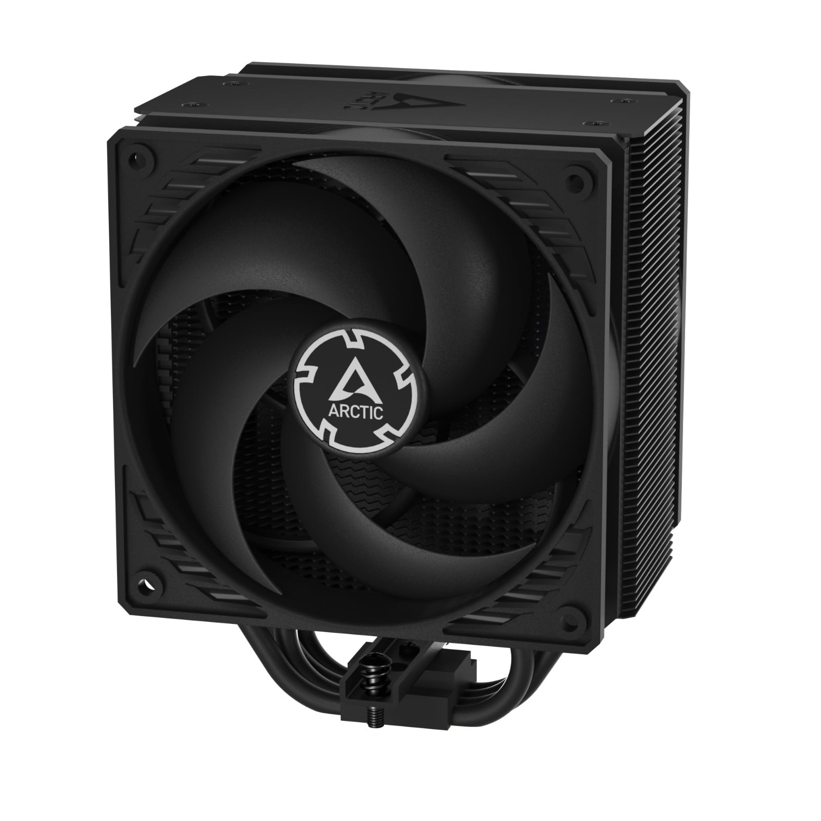 High-Performance CPU Cooler - Single-Tower Design, Push-Pull Fans, 120mm, 4 Heat