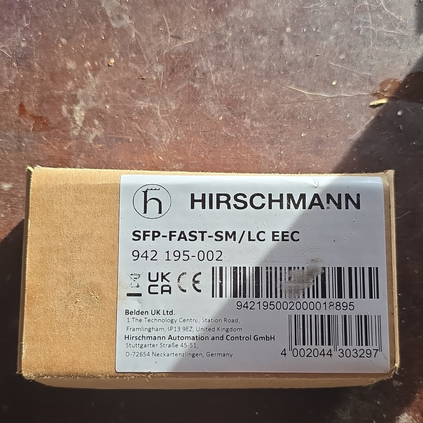 Hirschmann SFP-FAST-SM/LC 942 195-002 Network Switch Module