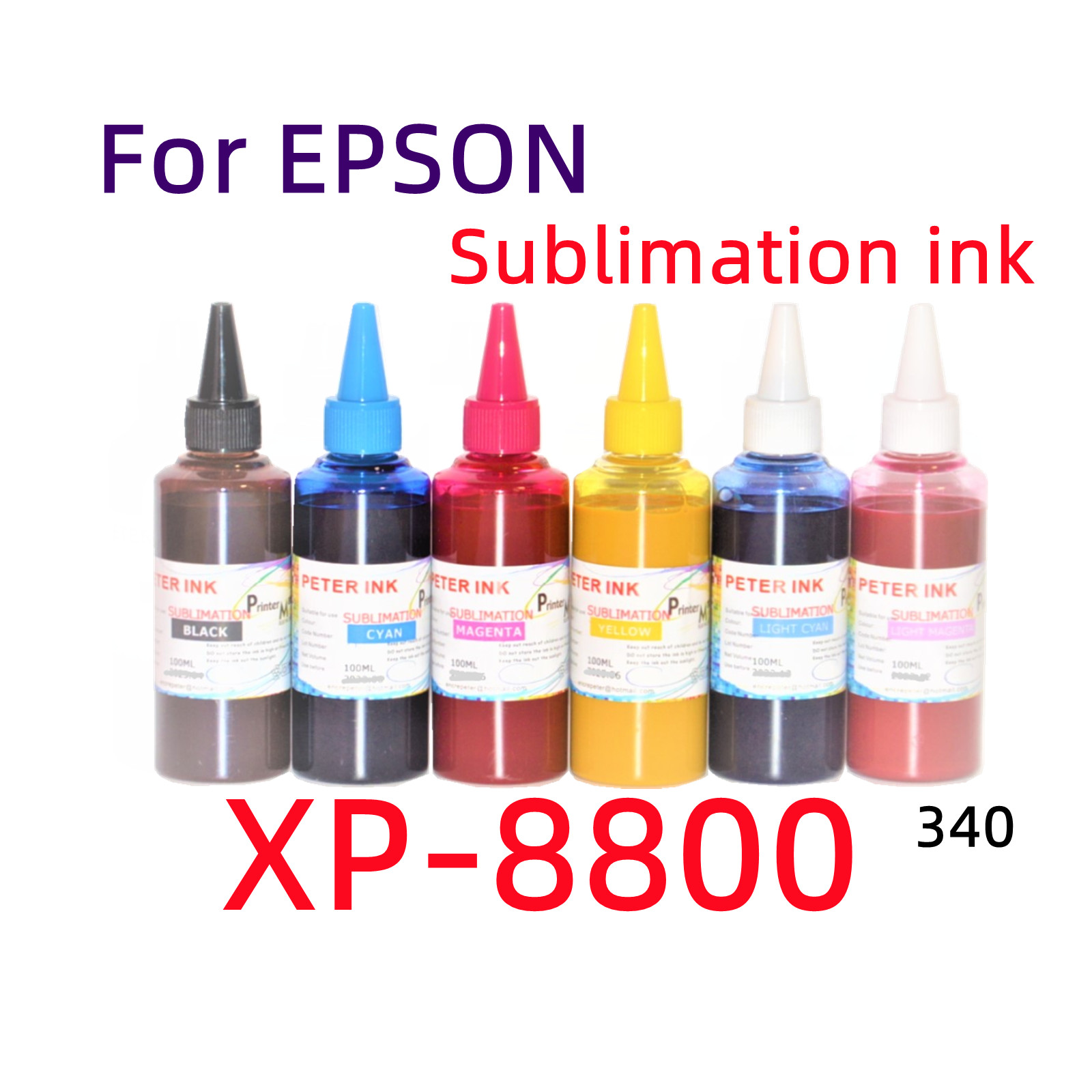 Premium Sublimation ink XP8800 XP-8800 printer T340XL T340 340 ink cartridge