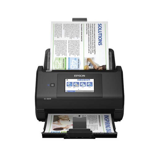 Epson WorkForce ES-580W Wireless Duplex Scanner - Certified Refurbished