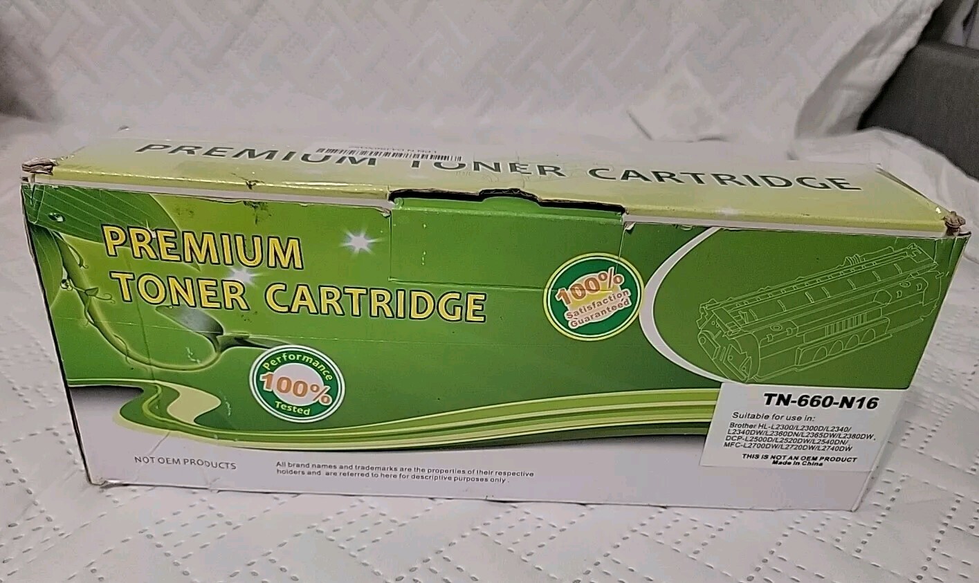 TN-660  Ink Toner Cartridge Black