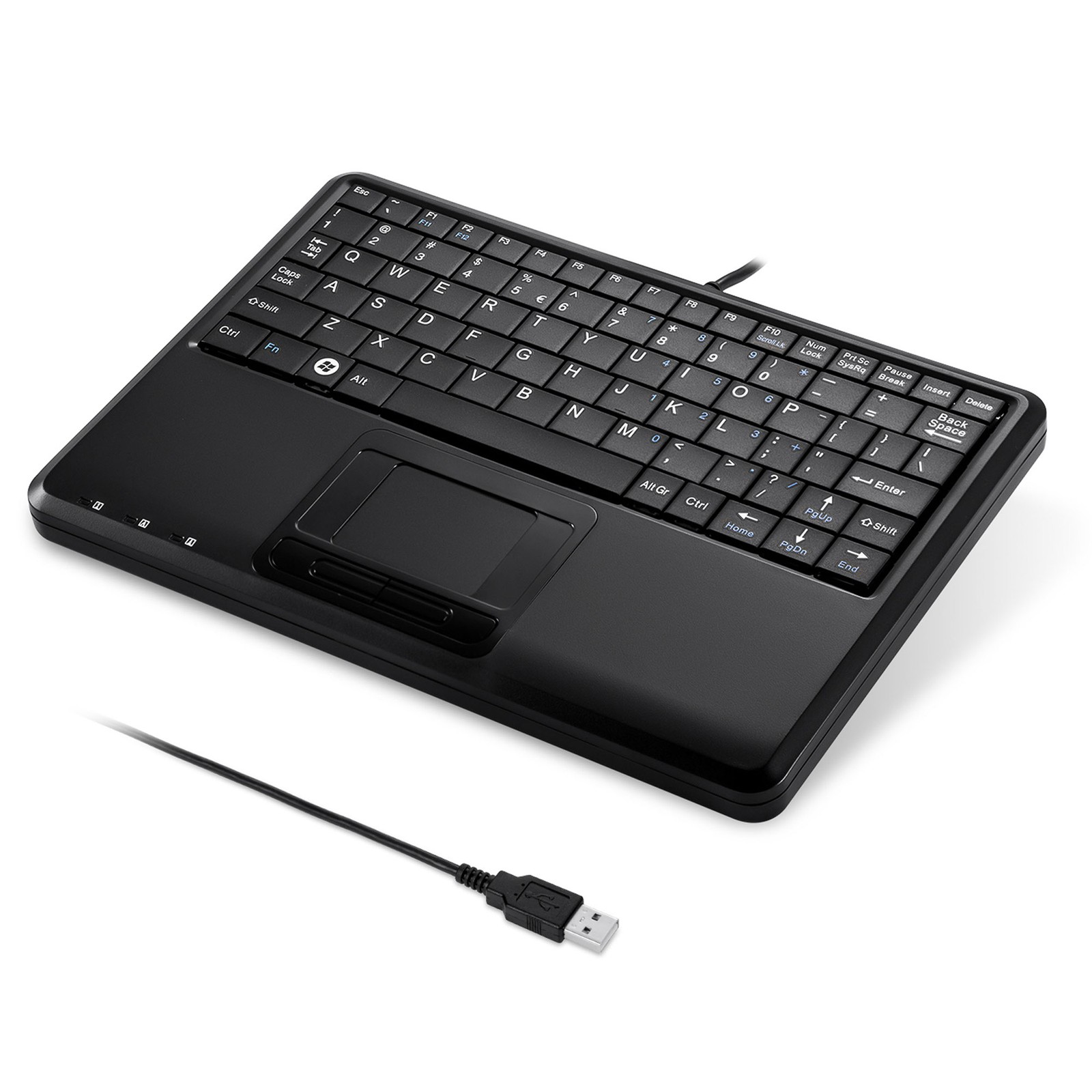 PERIBOARD-510 H PLUS ES Perixx PERIBOARD-510H Plus Mini Wired USB Me ~D~