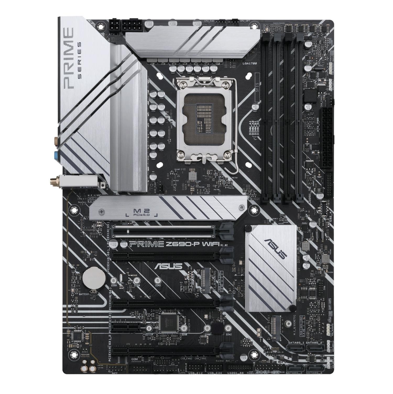 ASUS Prime Z690-P WIFI DDR5 LGA1700 ATX Intel Motherboard(Board&I/O Shield Only)