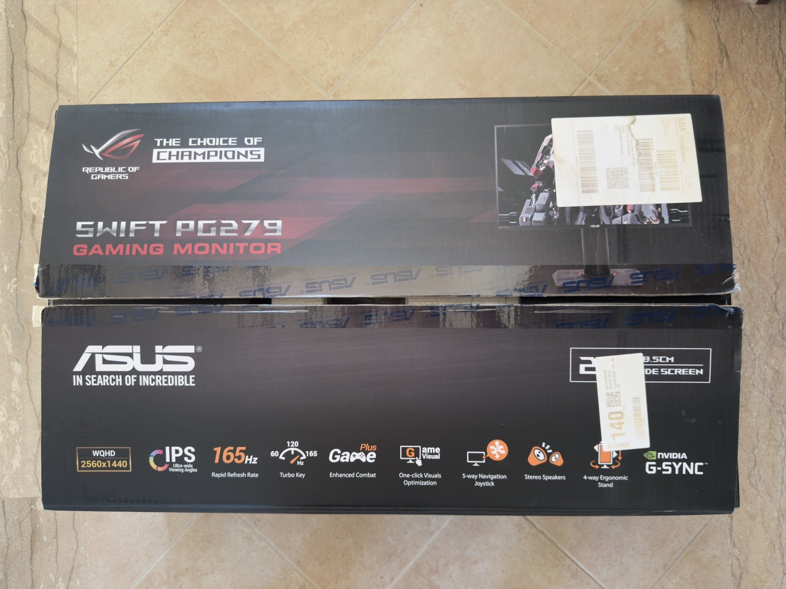 Asus Rog Swift Pg279q 27” Monitor