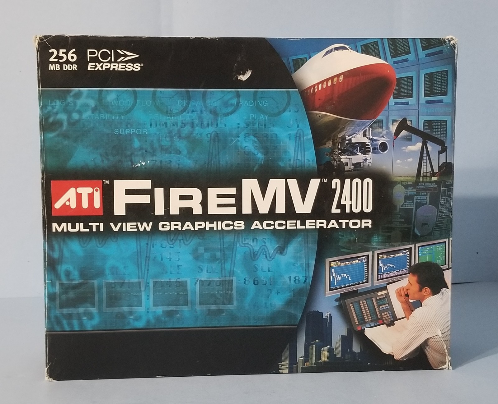 ATI FireMV 2400 PCIE 256M DDR Video Card 102A6140200