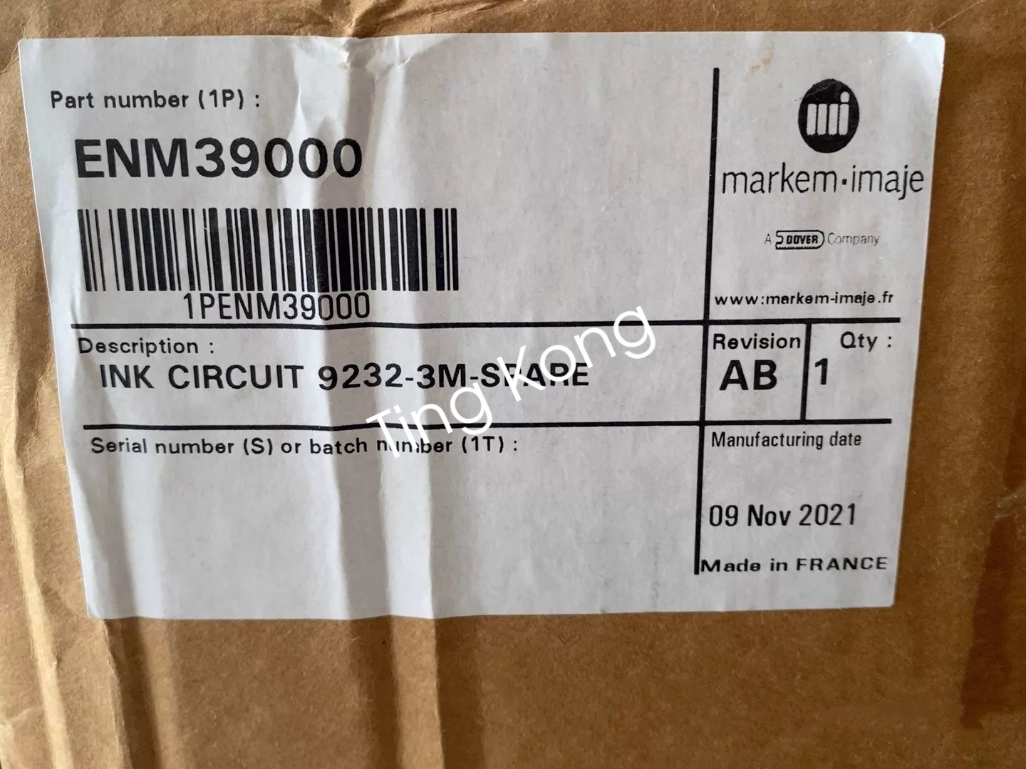 1PCS Brand New Markem-Imaje ENM39000 Ink Circuit Board via FedEx or DHL