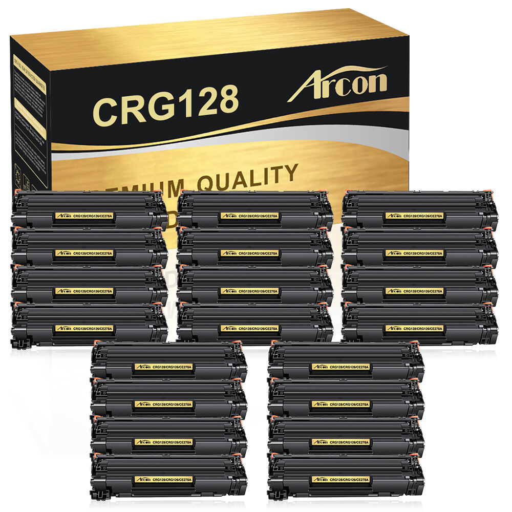 20 Pack CRG128 High Yield Toner For Canon 128 ImageClass MF4880dw MF4770n D530