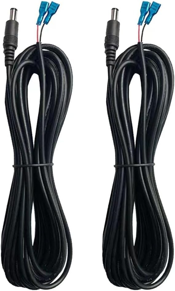 2 PCS Trail Camera Power Cord,4.0x1.7mm DC External Power Cable Compatible with