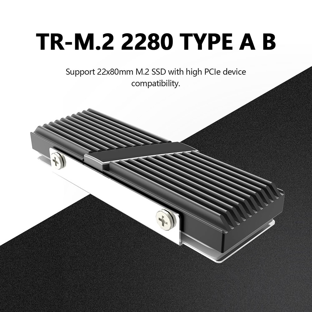 Cost-Effective Robust Compact SSD Cooler for Thermalright TR-M.2 2280 TYPE AB AG