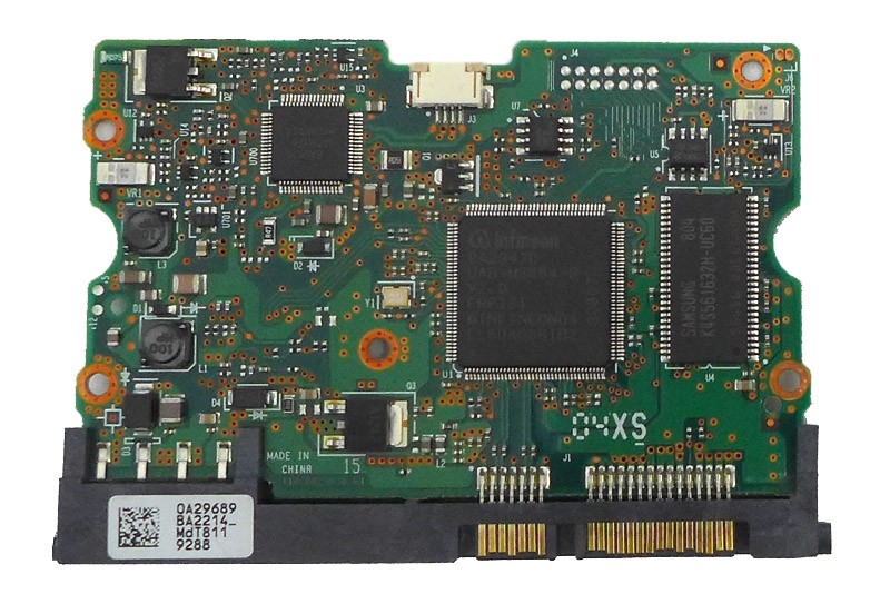 PCB HDS721010KLA330 0A29689 BA2214_ P/N: 0A36881 MLC: BA2688 Hitachi