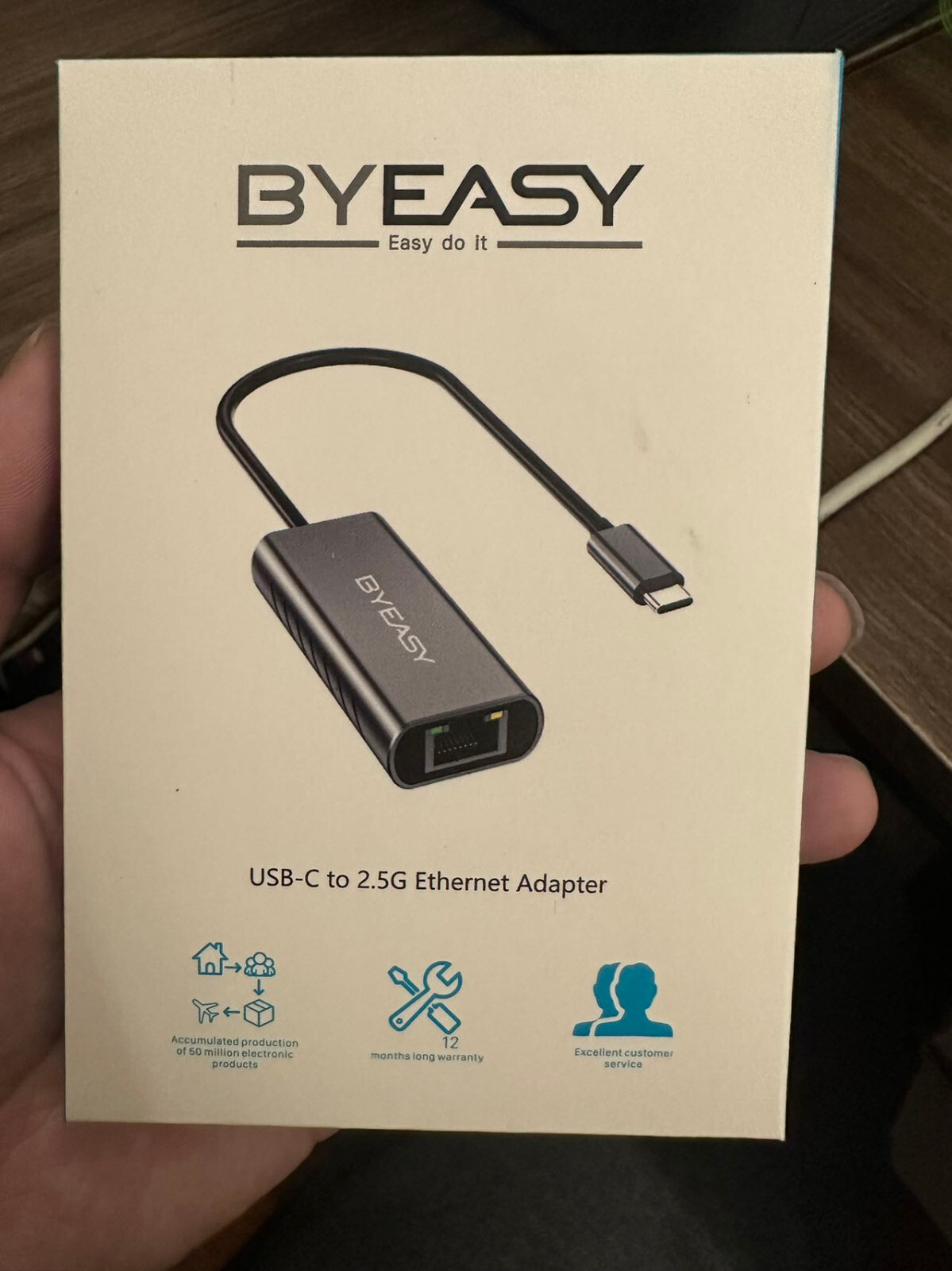 USB C to 2.5 Gbps Ethernet Adapter, PowerExpand USB C to Gigabit Ethernet Adapte