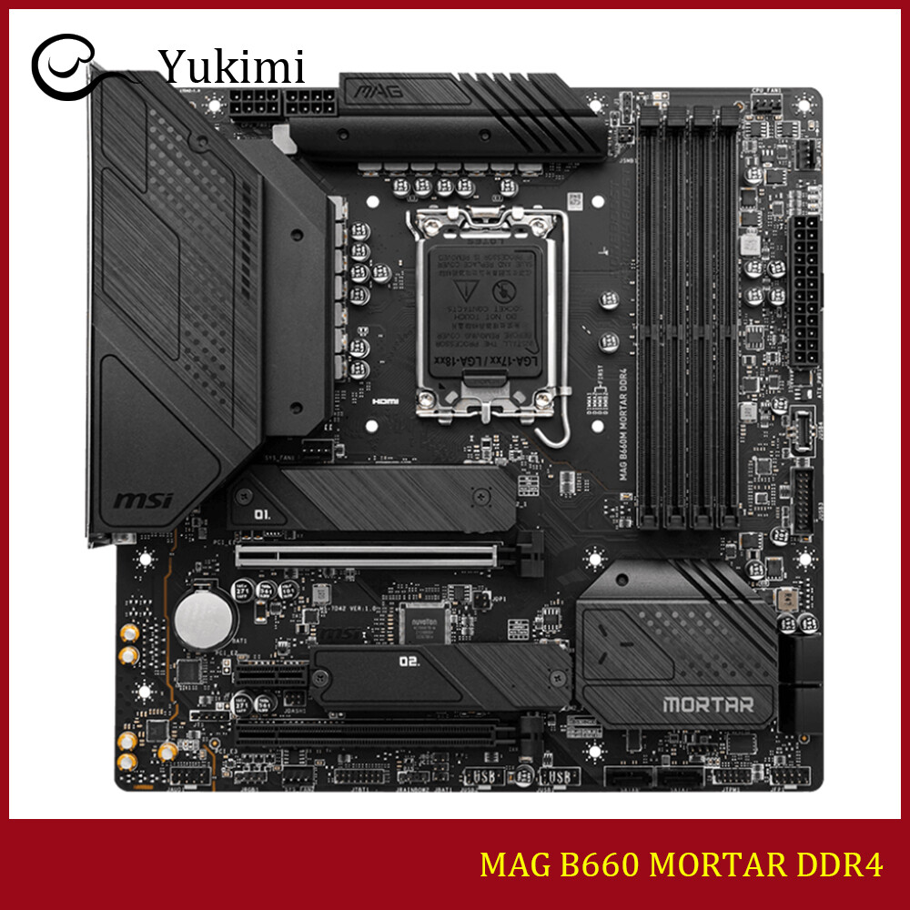 FOR MSI MAG B660 MORTAR DDR4 LGA1700 128GB Micro-ATX Motherboard
