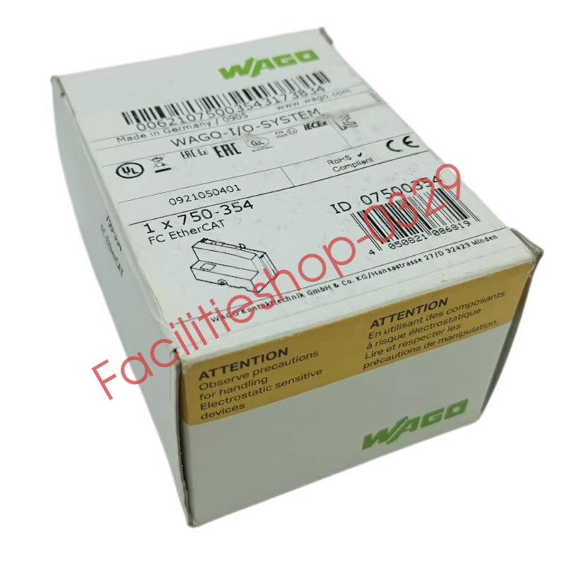 1pcs WAGO I/O-SYSTEM Module 750-354 DHL/FedEx