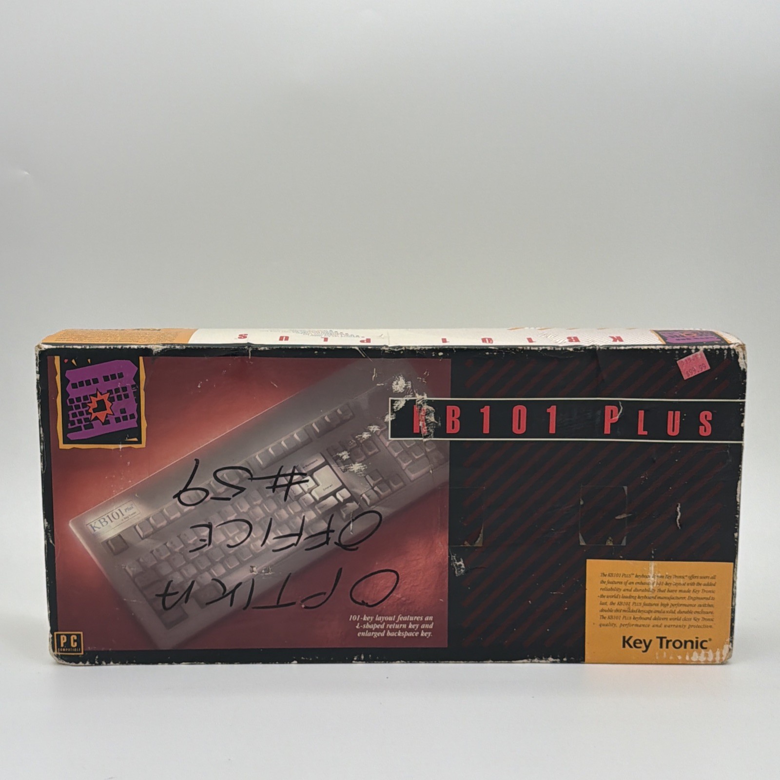 BRAND NEW KB101 Plus by Key Tronic Keyboard Rare Vintage