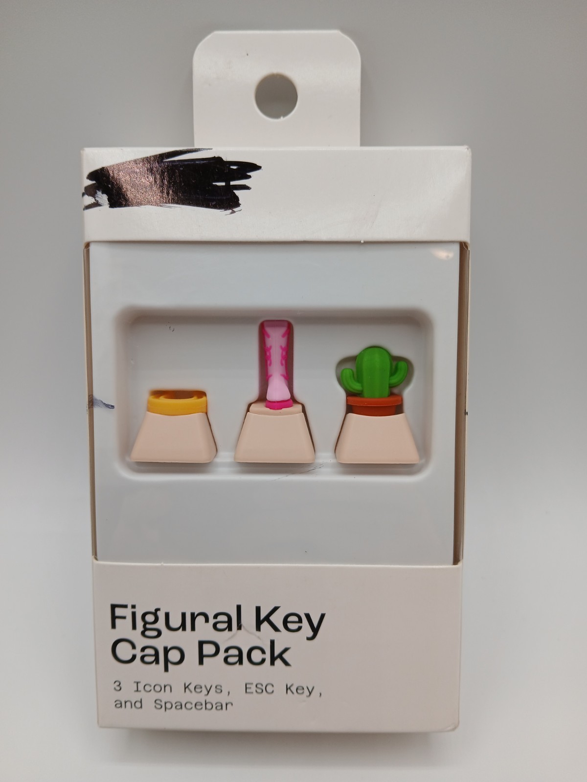North Figural Key Cap Pack – 3 Icon Keys + ESC & Spacebar – MX Keyboard Caps