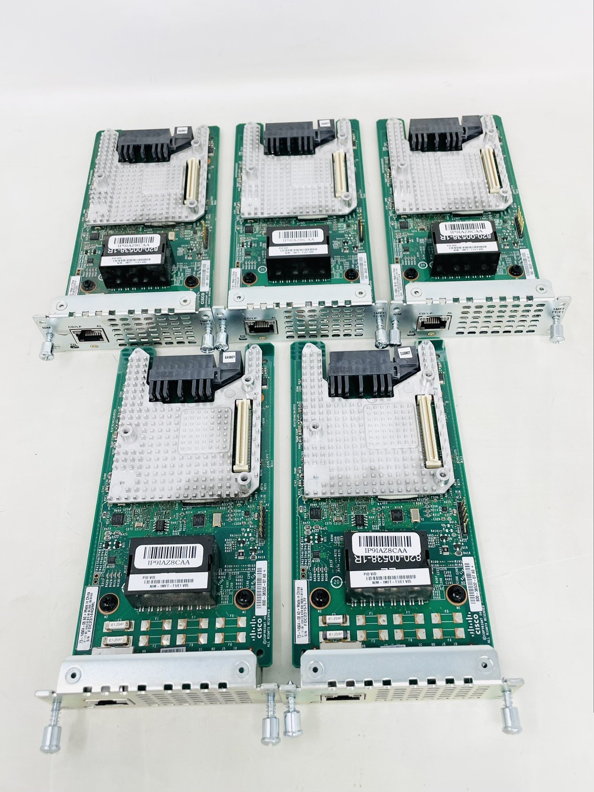 CISCO NIM-1MFT-T1/E1 1-PORT VOICE / DATA MODULE FOR ISR4000 SERIES - USED PULL