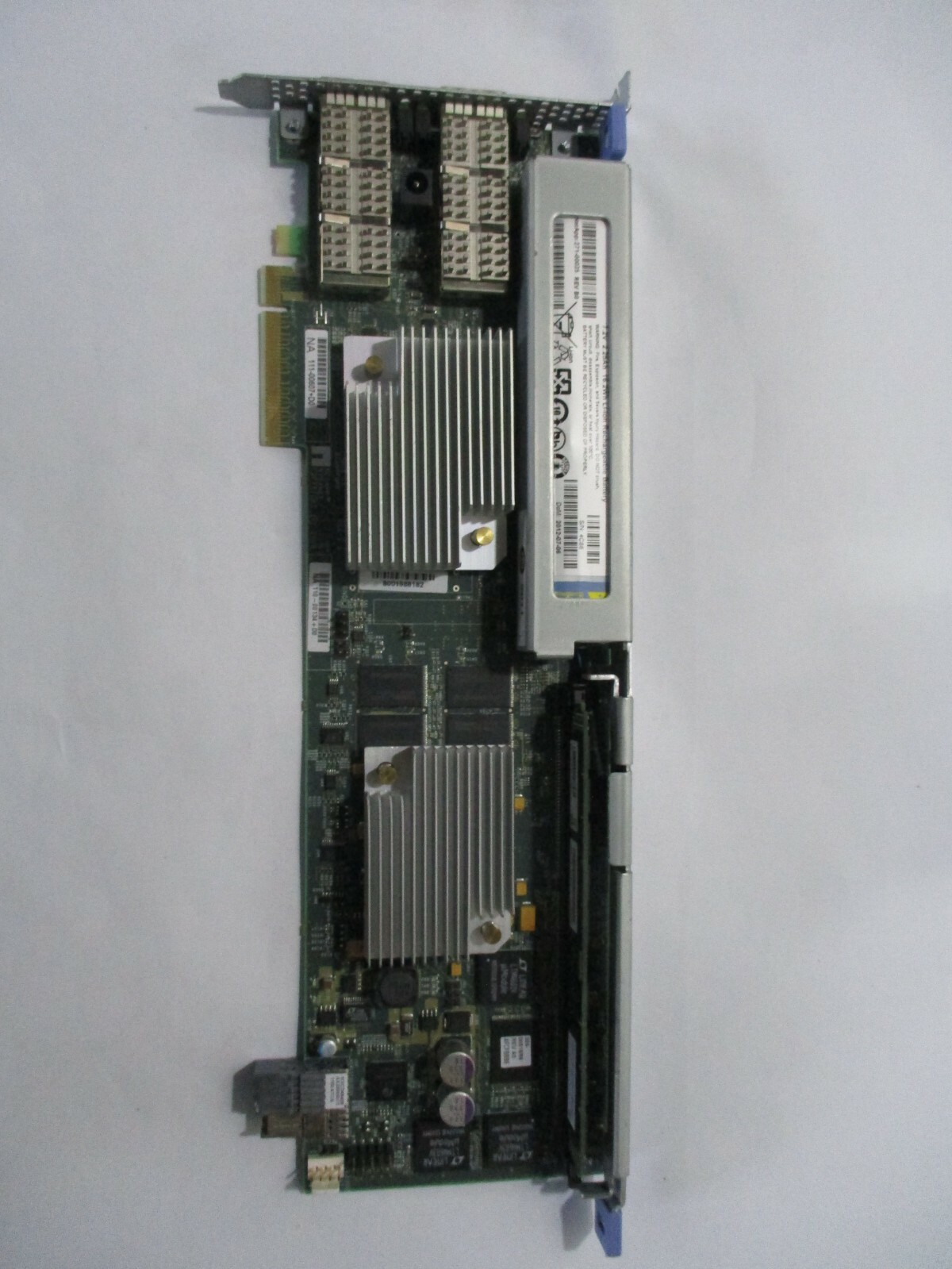 NetApp 111-00607+D0 110-00134+D0 X3149-R6 4GB NVRAM8 PCIE w/ 271-00025 