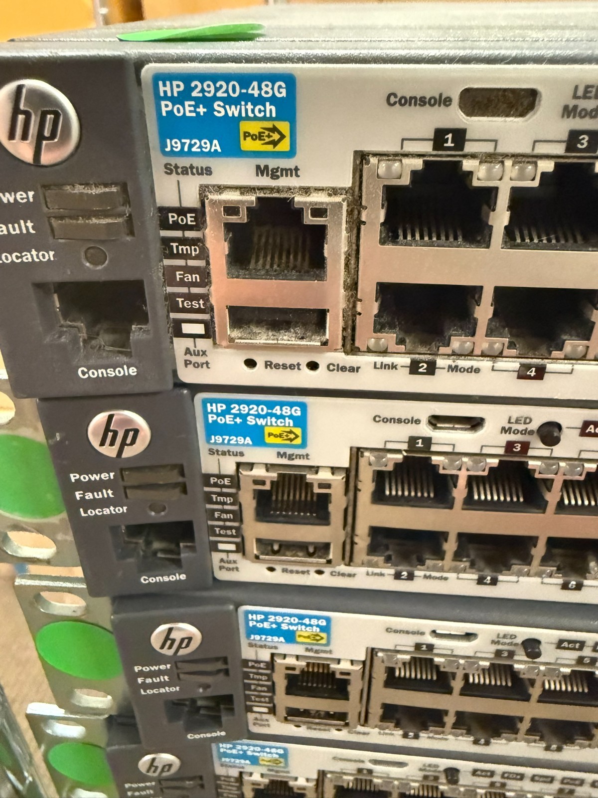 HP J9728A#ABA 2920-48G 44-Ports Rack-Mountable Ethernet Switch