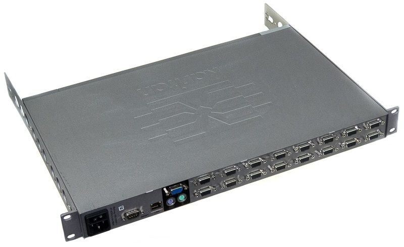 RAREITAN MASTER CONSOLE IP116 KVM SWITCH 16-PORT MCIP116 RACK 1U 1x SERIAL