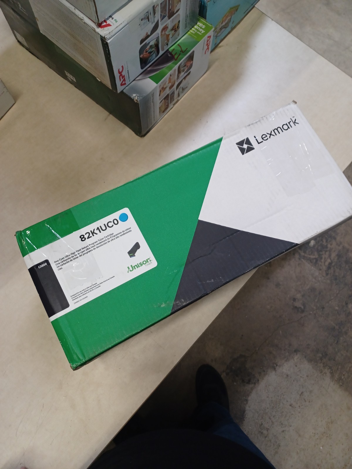 Lexmark 82K1UC0 Ultra High Yield Cyan Toner Cartridge