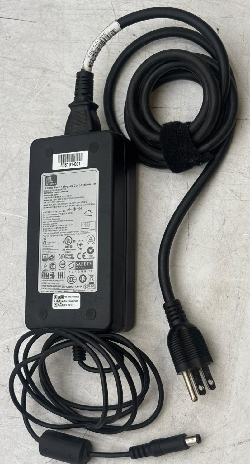 Genuine Zebra 100W AC Adapter Power Supply FSP100-RDB 808101-001 24V 4.17A