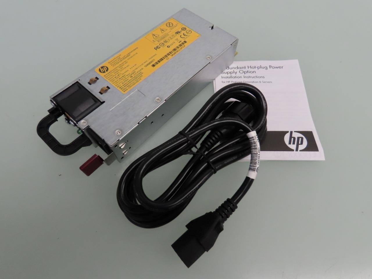 HP 512327-B21 750W Single Common Slot High Efficiency Server Power Supply Kit