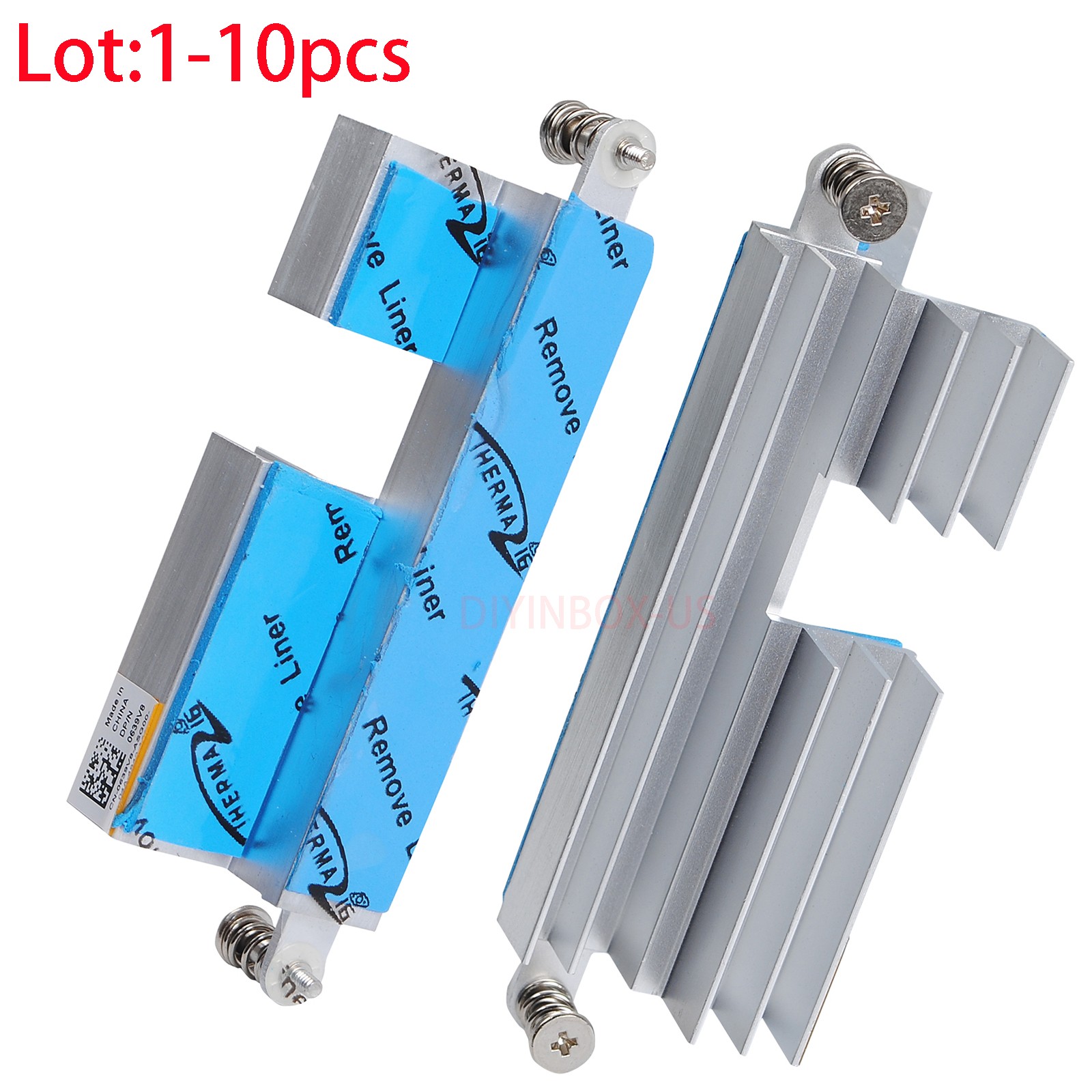 Lot VR Module Heatsink For Dell XPS 8930 Precision 3630 T3630 639V8 0639V8 Tower