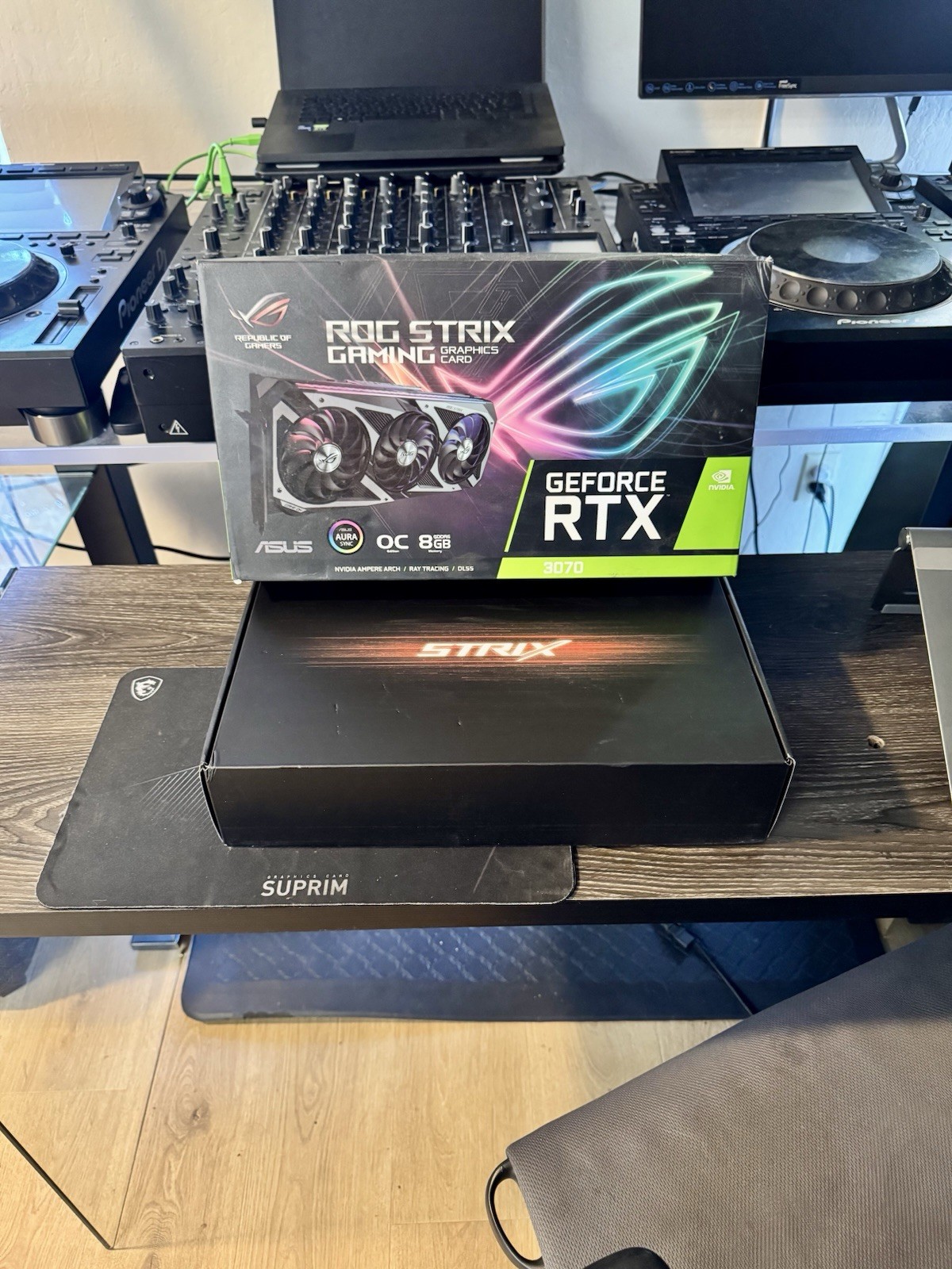 ASUS ROG Strix GeForce RTX 3070 V2 OC Edition 8GB GDDR6 Gaming Graphics Card