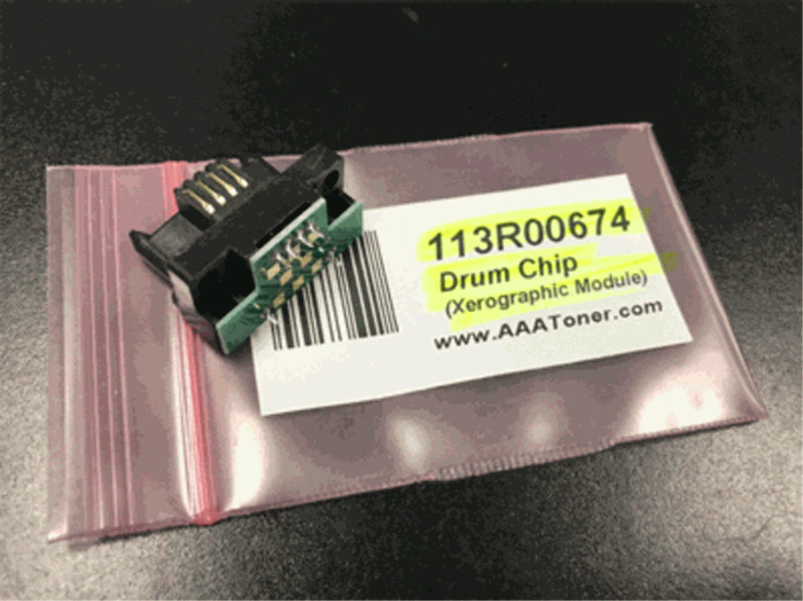 Drum Chip (Xerographic Module) for Xerox 113R00674, 113R674 Refill