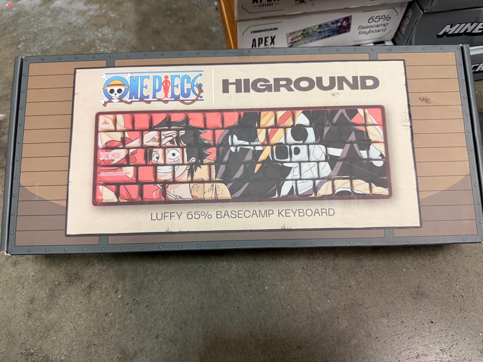 Higround  One Piece Luffy Edition Keyboard Basecamp 65%