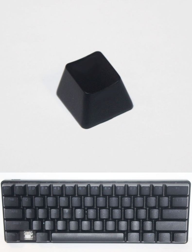 Apex Pro Mini Gaming Keyboard Part - OEM Single Black Key Keycap - , L Arrow Rew