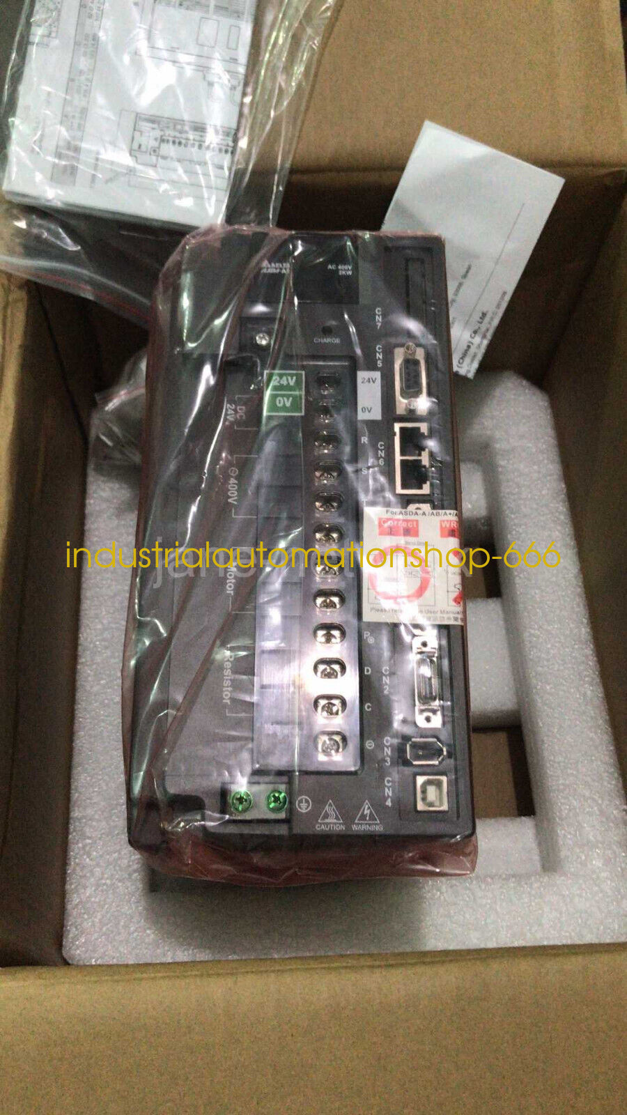 1pcs NEW ASD-A2-2043-M Servo Driver Via DHL or FedEX