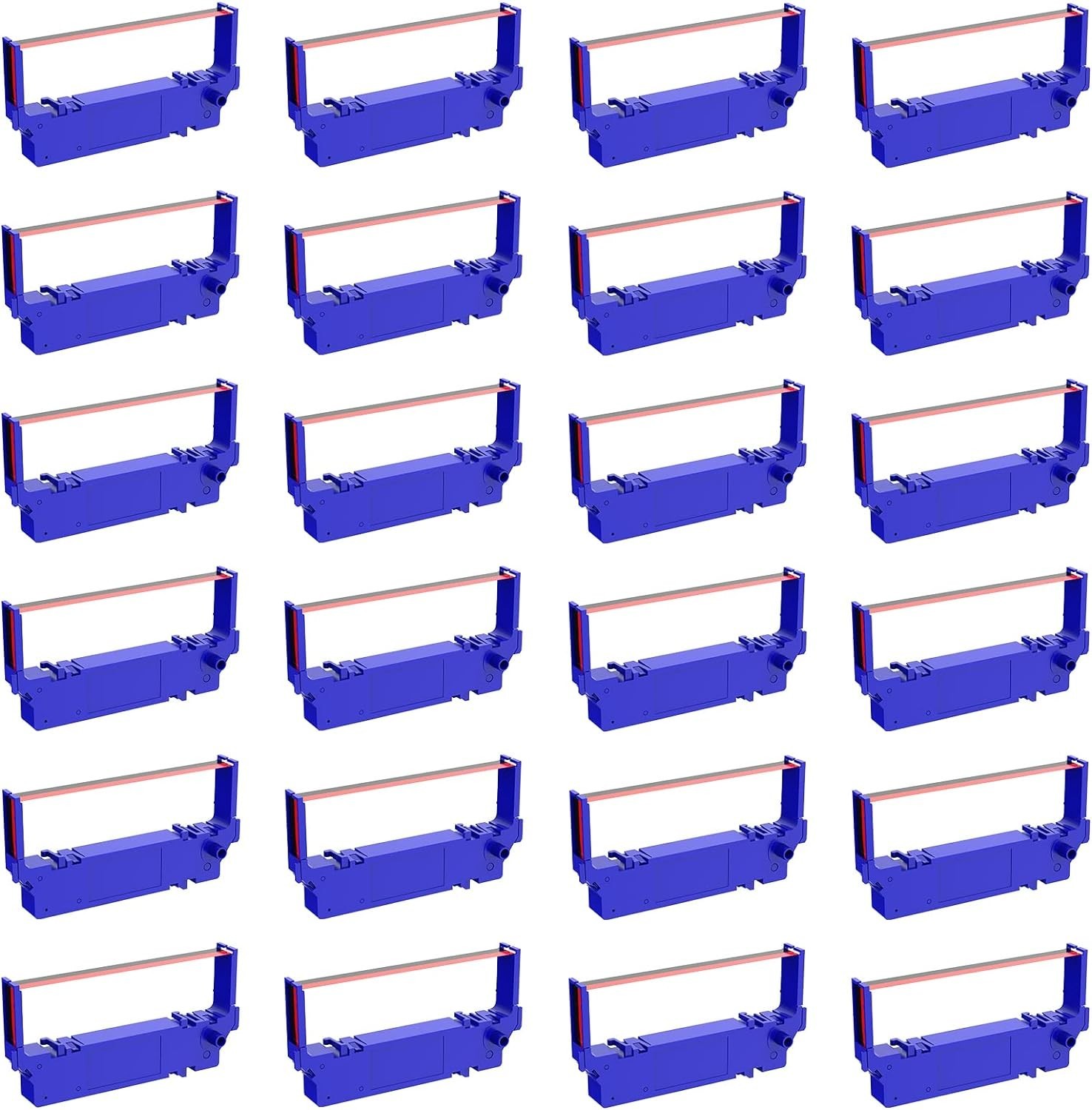 (24 PACK)Bigger Compatible Ribbon Replacement for SP700 Printer Ribbon Black/Red