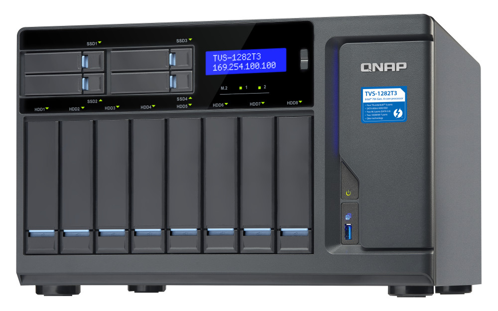 QNAP TVS-1282T3 NAS Repair Service 1 Year Warranty