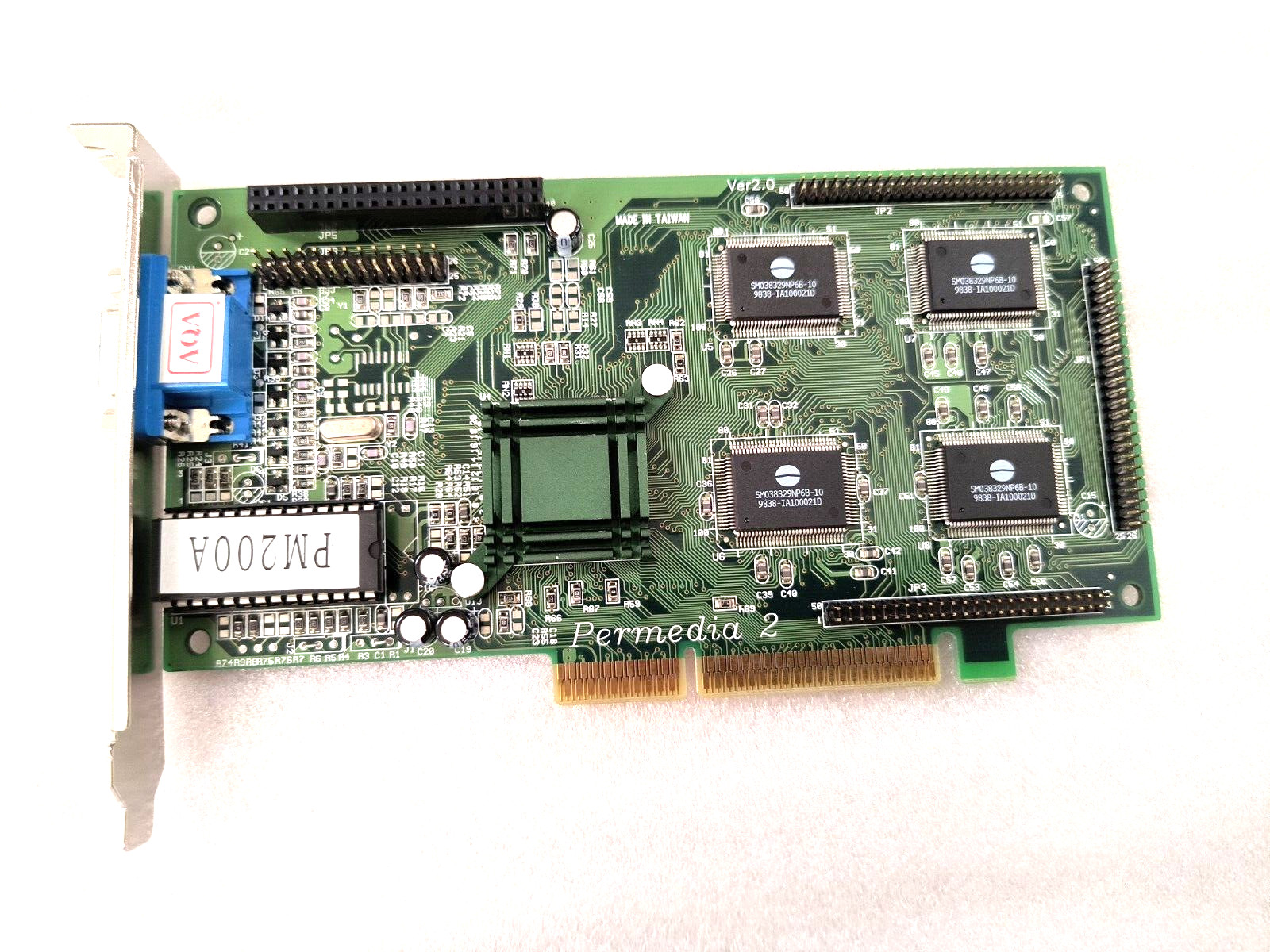 VINTAGE NEW ACER AOPEN PA740 INTEL 740 8 MEG AGP VIDEO CARD RM1-B305