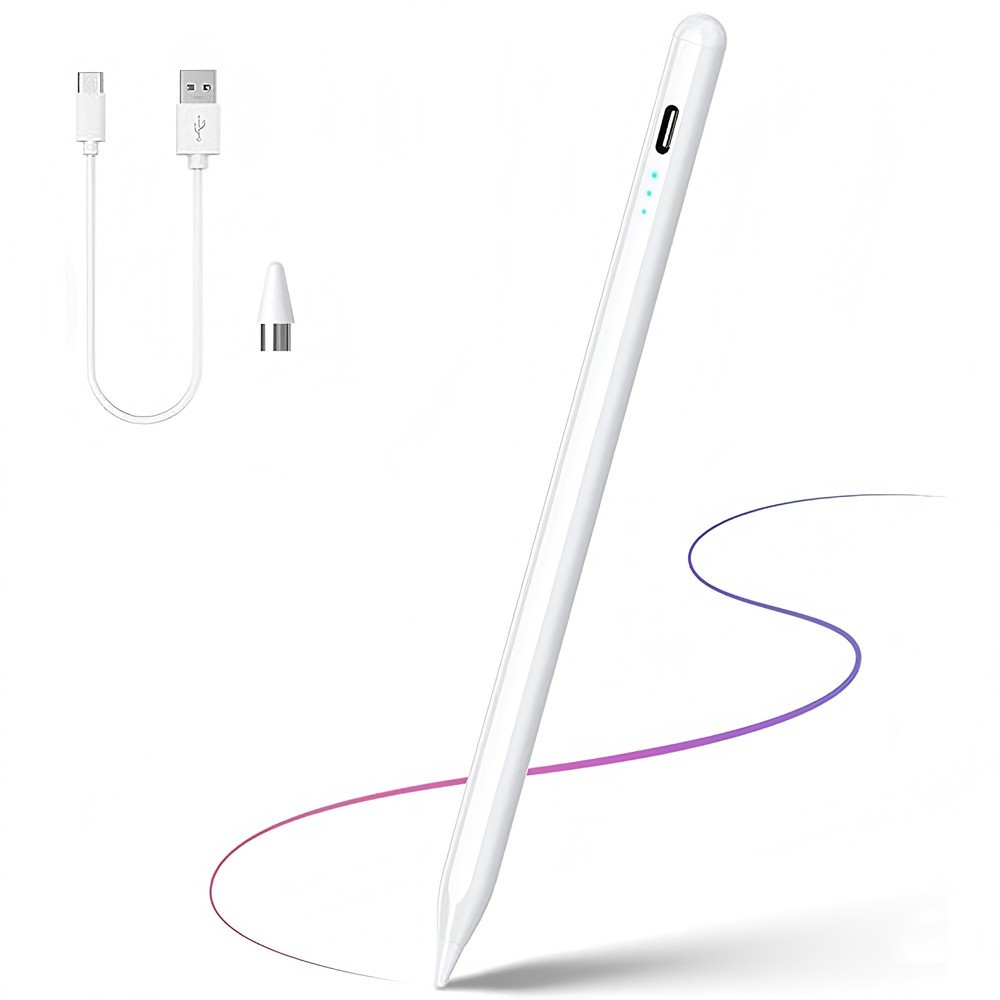 Rechargeable Stylus Pen for iPad Android iOS Tablet Capacitive Touch Screen Pen